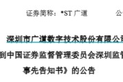 禽兽为邻顶格重罚！*ST广道实控人被终身市场禁入